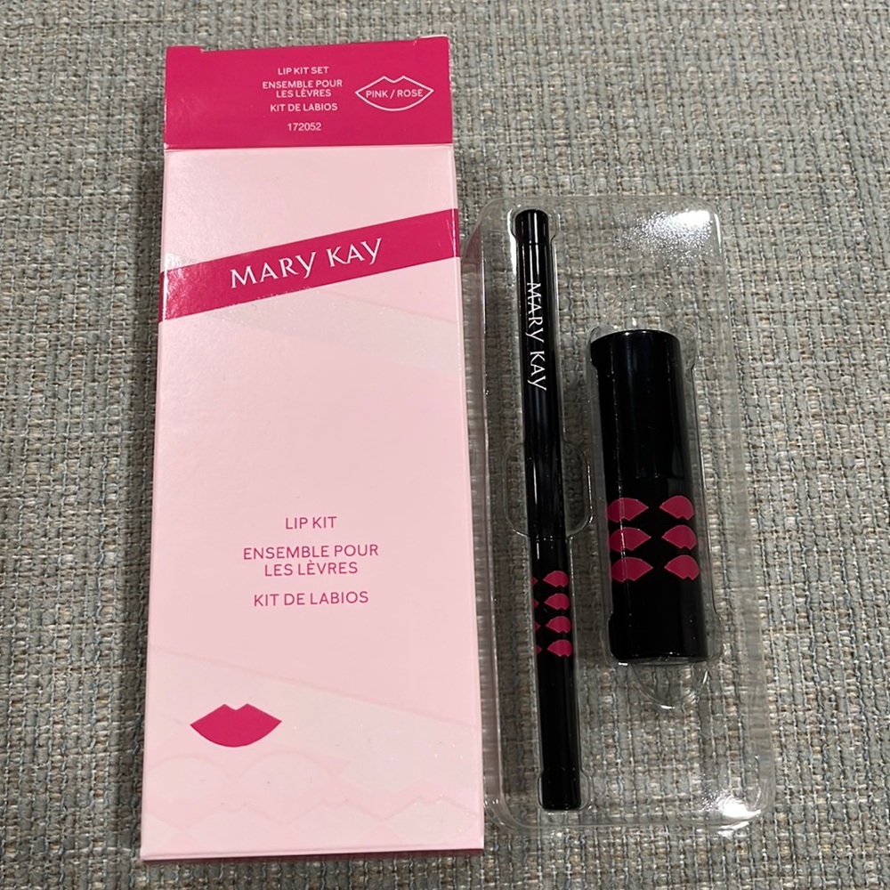 Mary Kay Lip Kit Set in Pink Rose